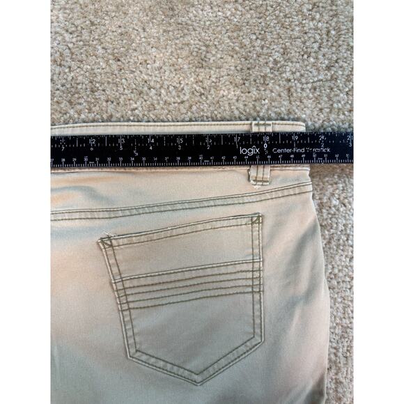 ANA A New Approach Womens Jeans Size 16 Beige Khaki Brown Skinny Stretch D768 - Picture 10 of 13